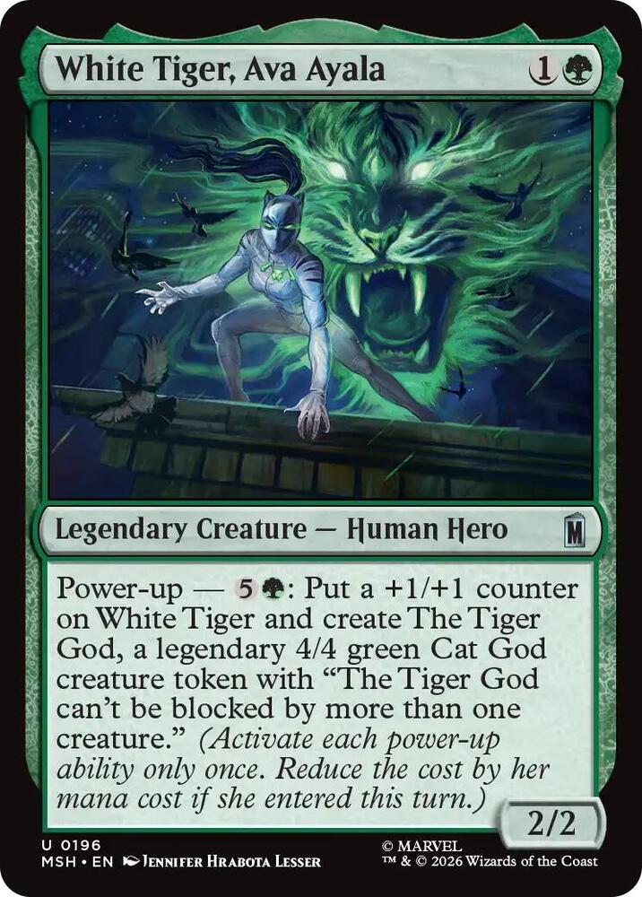 White Tiger, Ava Ayala 196 (Marvel Super Heroes)  | Good Games Modbury