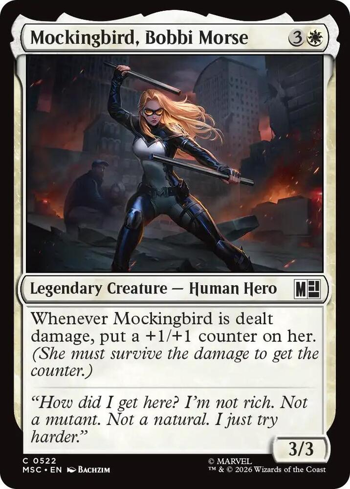 Mockingbird, Bobbi Morse 522 (Commander: Marvel Super Heroes)  | Good Games Modbury