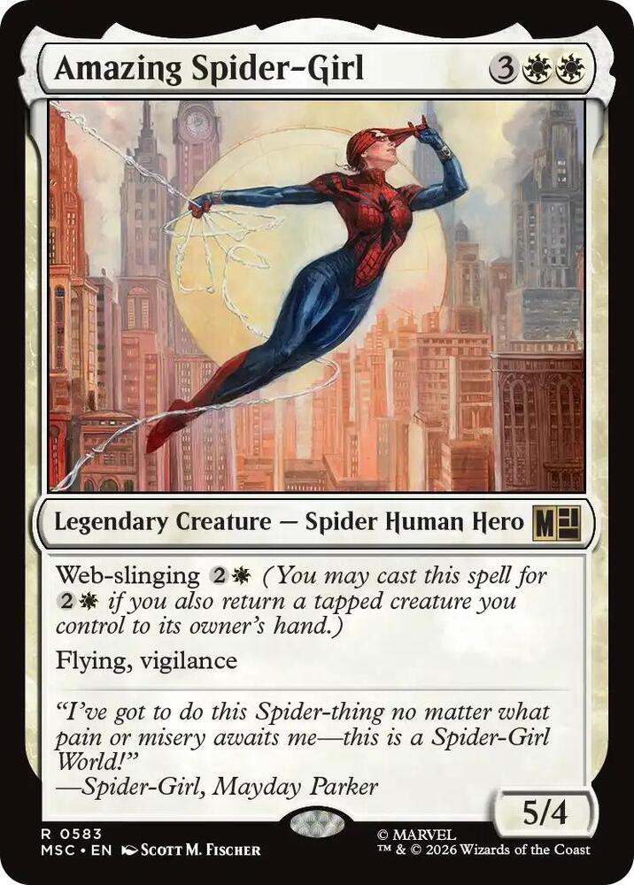 Amazing Spider Girl 583 (Commander: Marvel Super Heroes)  | Good Games Modbury