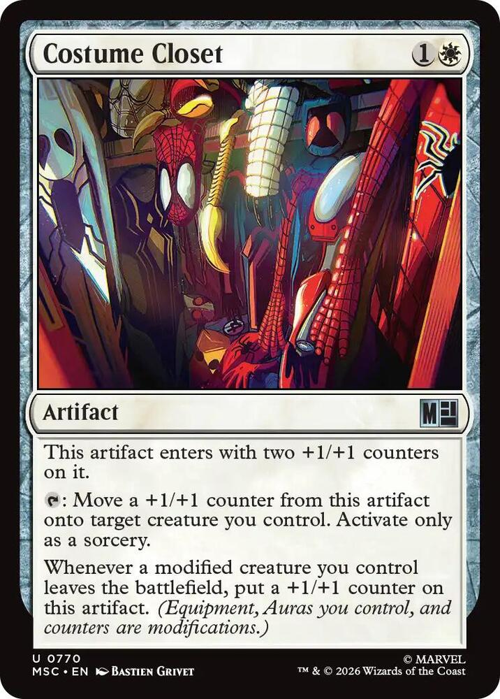 Costume Closet 770 (Commander: Marvel Super Heroes)  | Good Games Modbury