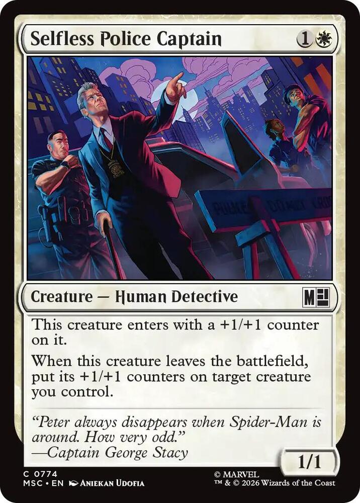 Selfless Police Captain 774 (Commander: Marvel Super Heroes)  | Good Games Modbury
