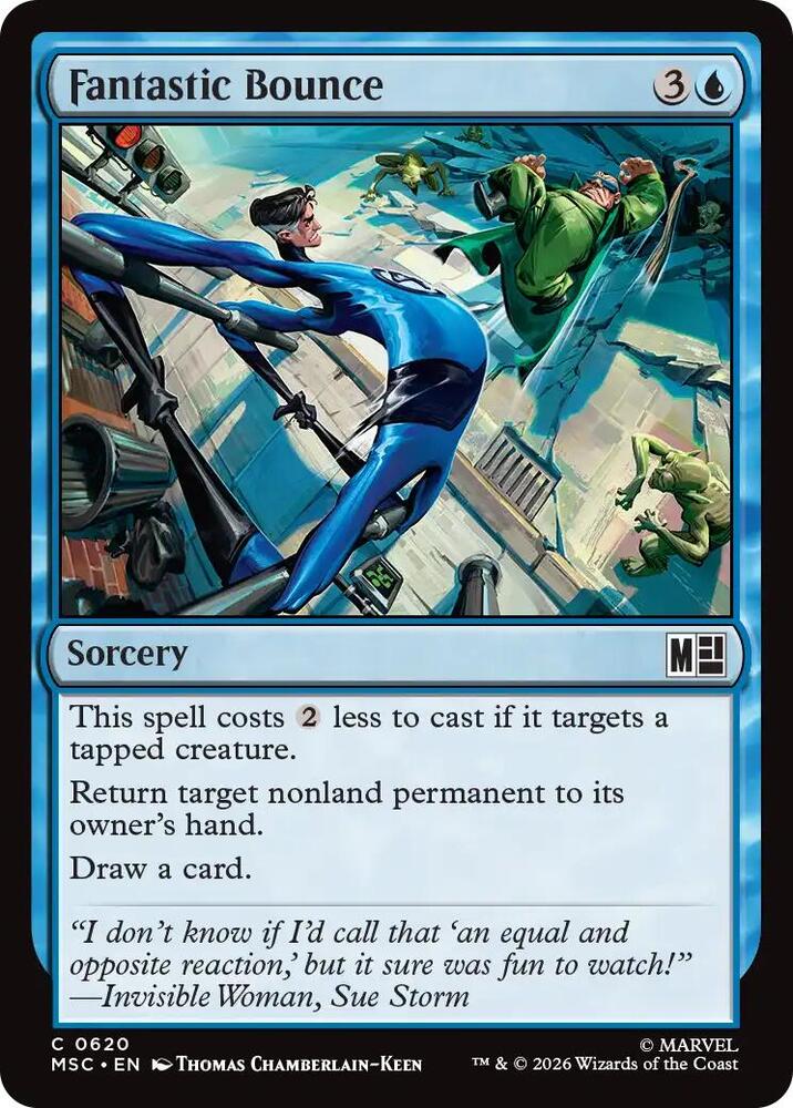 Fantastic Bounce 620 (Commander: Marvel Super Heroes)  - Foil | Good Games Modbury