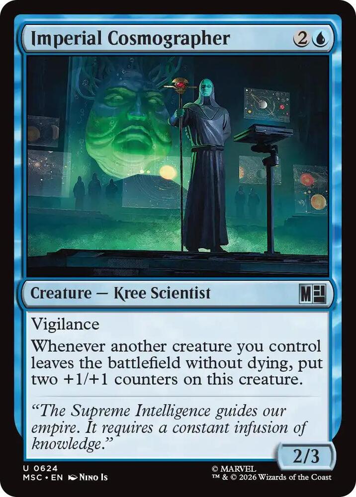 Imperial Cosmographer 624 (Commander: Marvel Super Heroes)  - Foil | Good Games Modbury