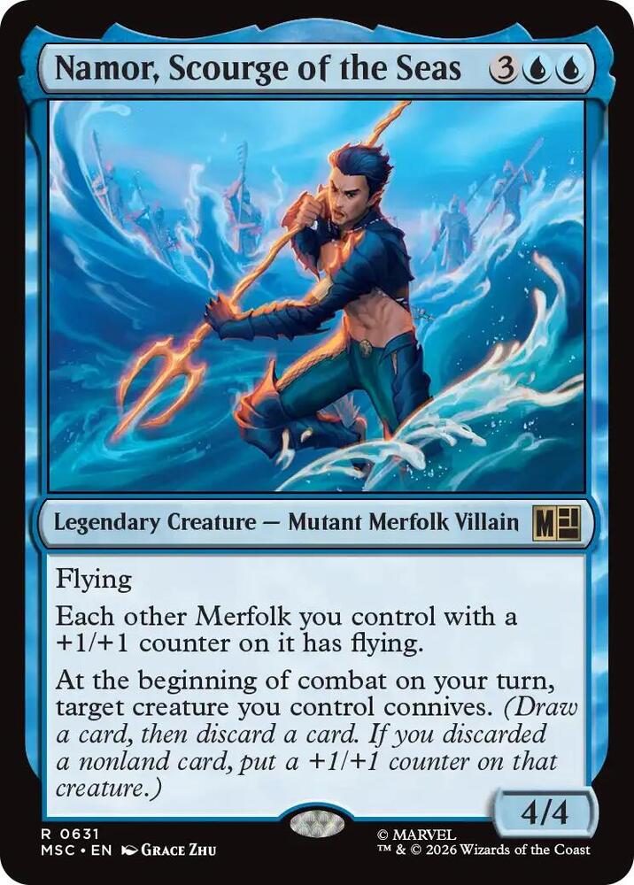 Namor, Scourge of the Seas 631 (Commander: Marvel Super Heroes)  | Good Games Modbury