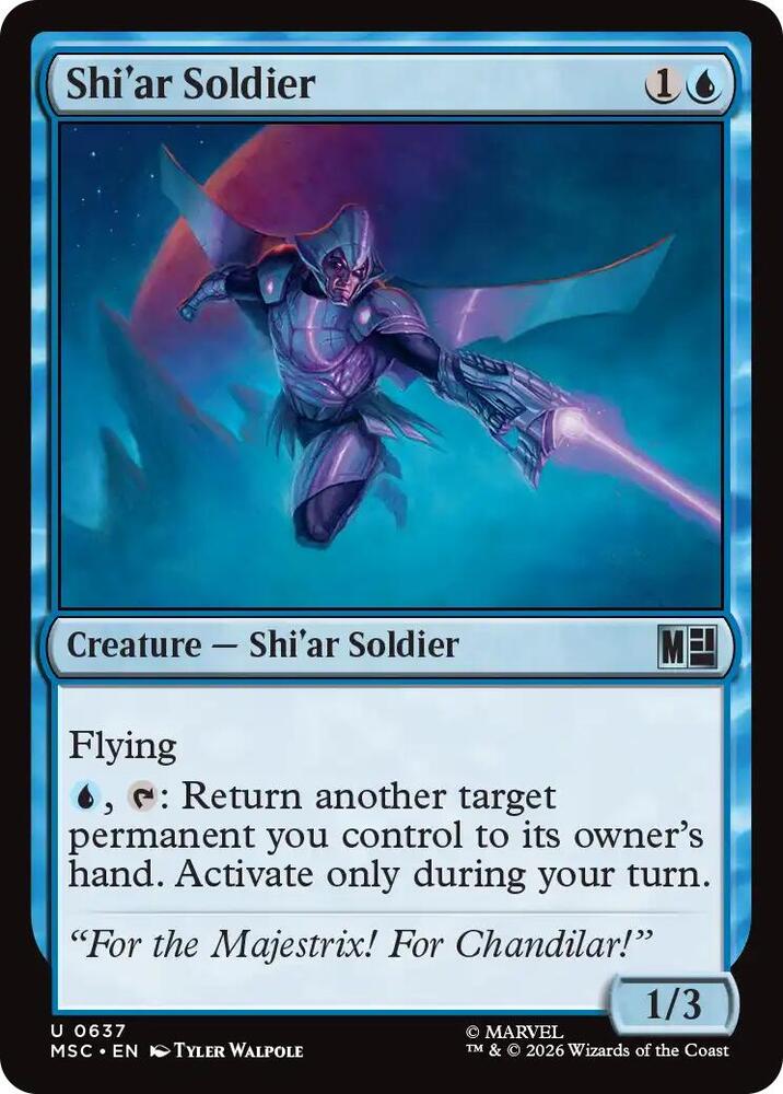Shi'ar Soldier 637 (Commander: Marvel Super Heroes)  | Good Games Modbury
