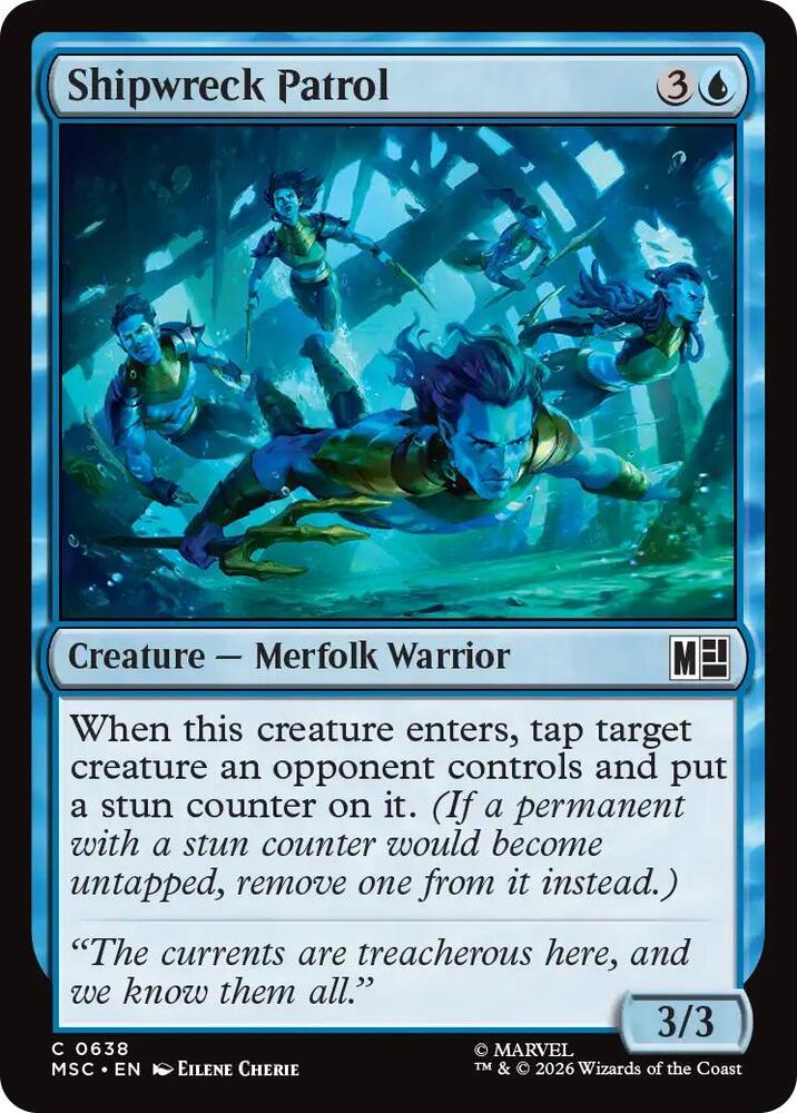 Shipwreck Patrol 638 (Commander: Marvel Super Heroes)  - Foil | Good Games Modbury