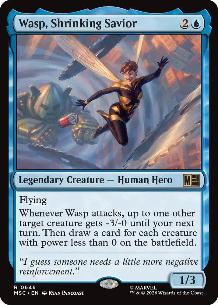 Wasp, Shrinking Savior 646 (Commander: Marvel Super Heroes)  | Good Games Modbury