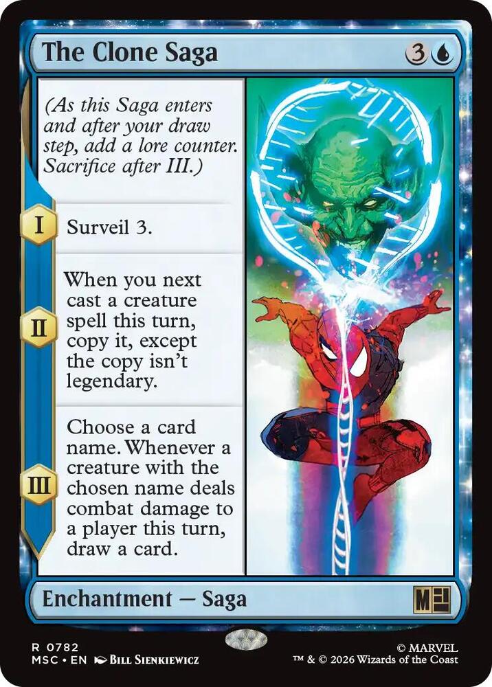 The Clone Saga 782 (Commander: Marvel Super Heroes)  - Foil | Good Games Modbury