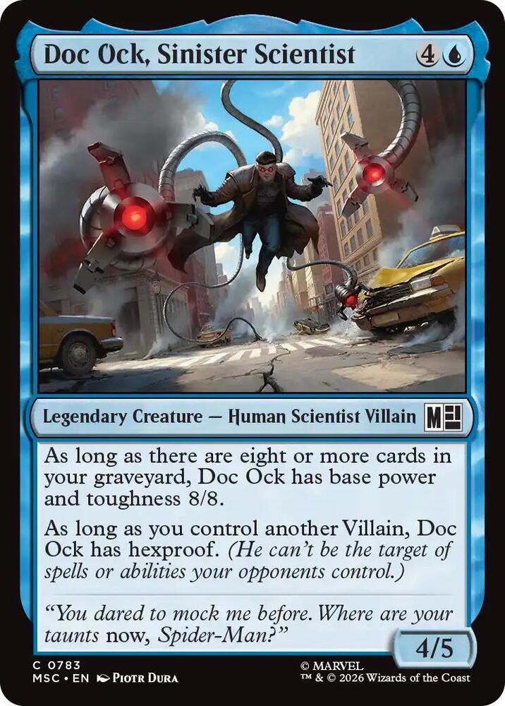 Doc Ock, Sinister Scientist 783 (Commander: Marvel Super Heroes)  | Good Games Modbury