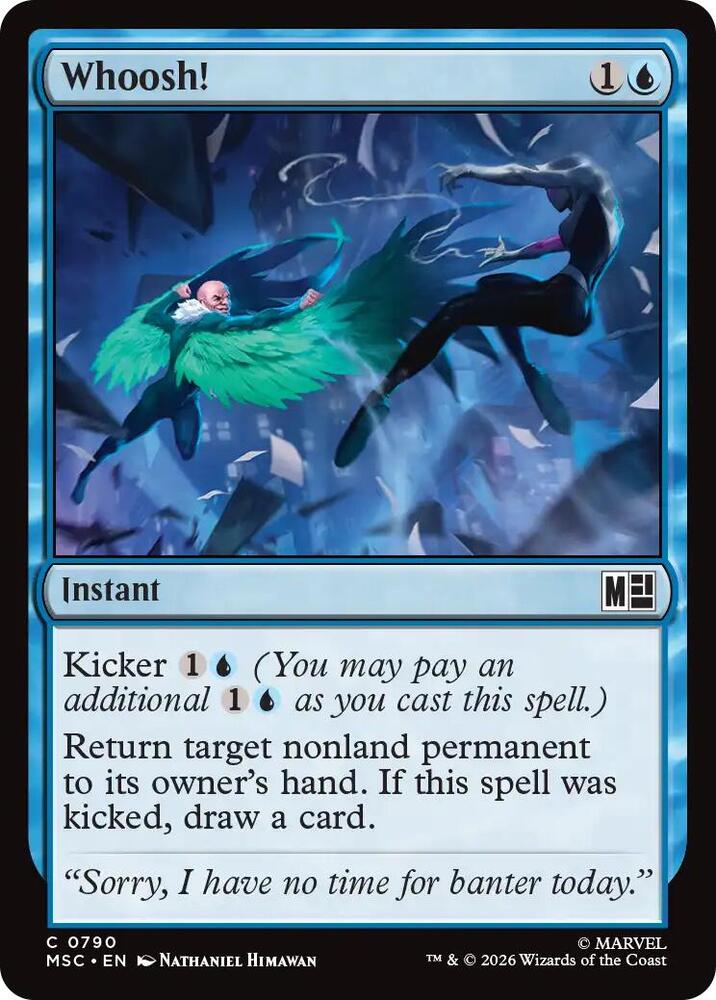 Whoosh! 790 (Commander: Marvel Super Heroes)  - Foil | Good Games Modbury