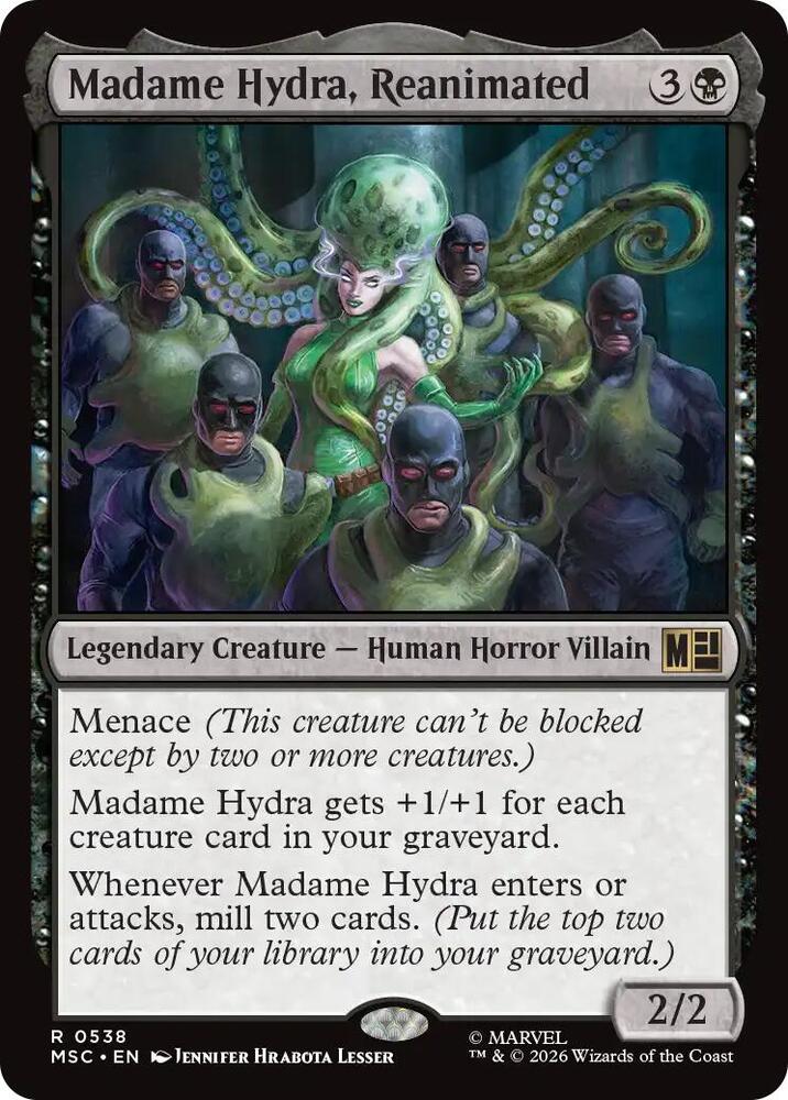 Madame Hydra, Reanimated 538 (Commander: Marvel Super Heroes)  | Good Games Modbury