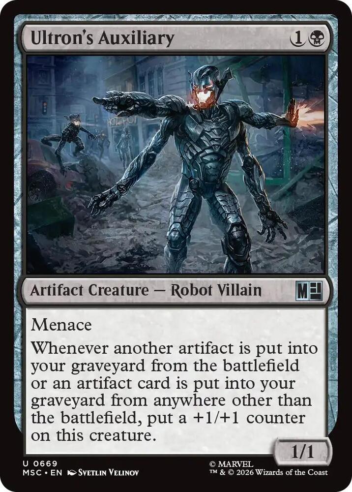 Ultron's Auxiliary 669 (Commander: Marvel Super Heroes)  | Good Games Modbury