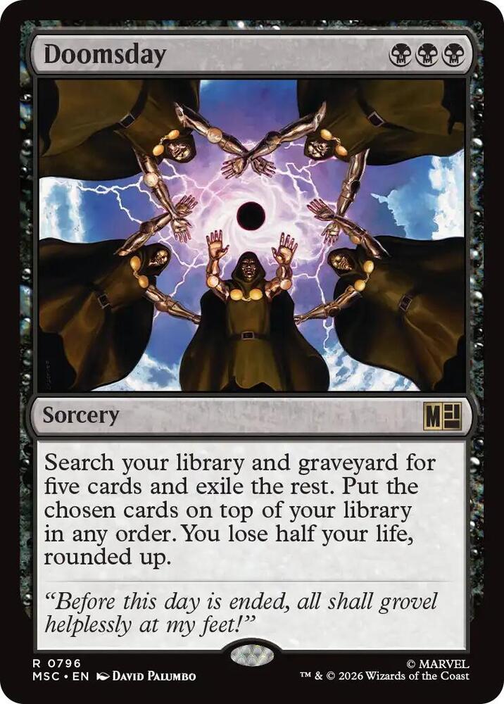 Doomsday 796 (Commander: Marvel Super Heroes)  - Foil | Good Games Modbury