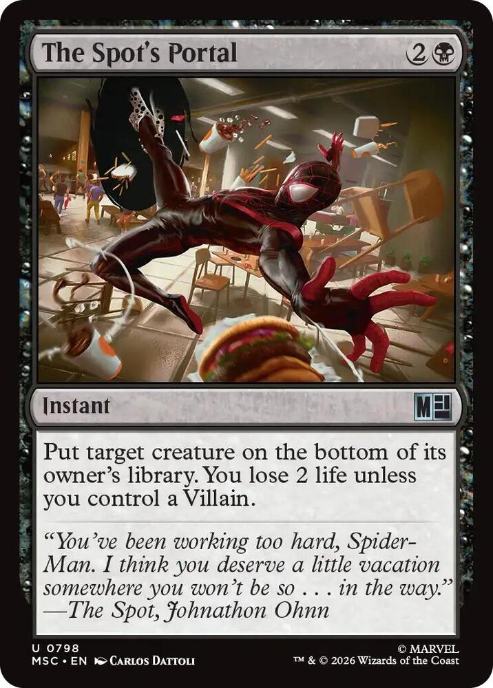 The Spot's Portal 798 (Commander: Marvel Super Heroes)  - Foil | Good Games Modbury