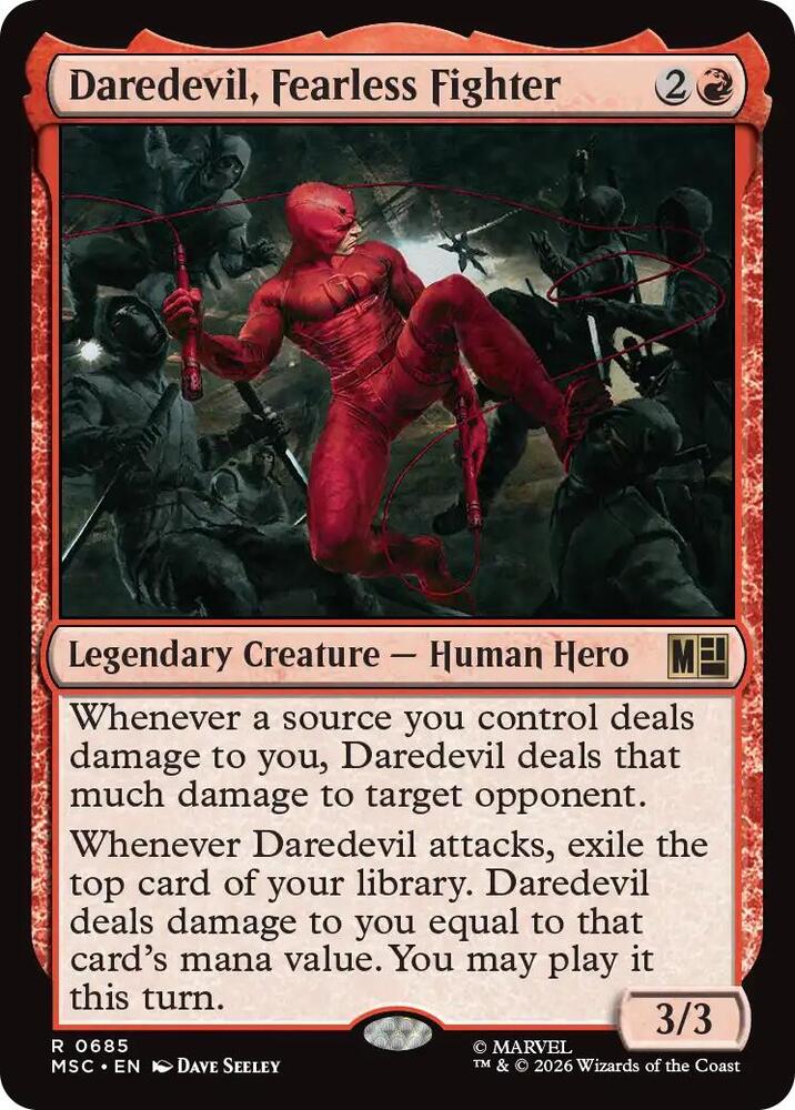 Daredevil, Fearless Fighter 685 (Commander: Marvel Super Heroes)  | Good Games Modbury