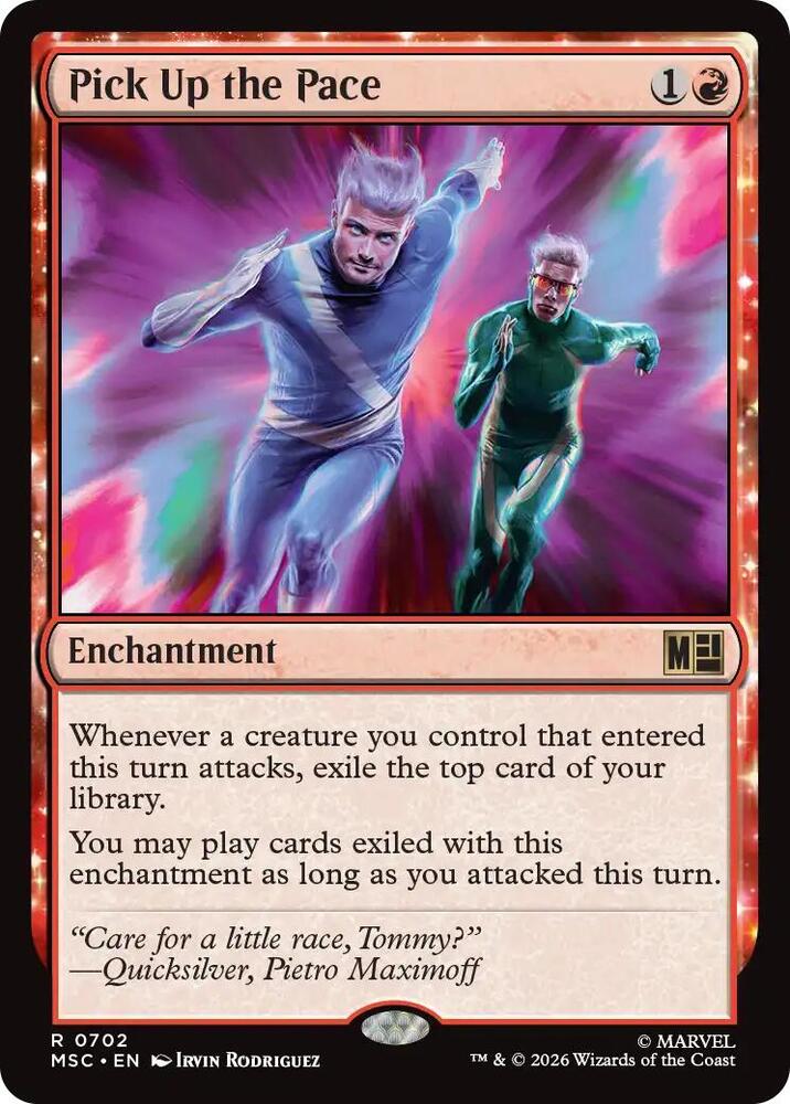 Pick Up the Pace 702 (Commander: Marvel Super Heroes)  | Good Games Modbury