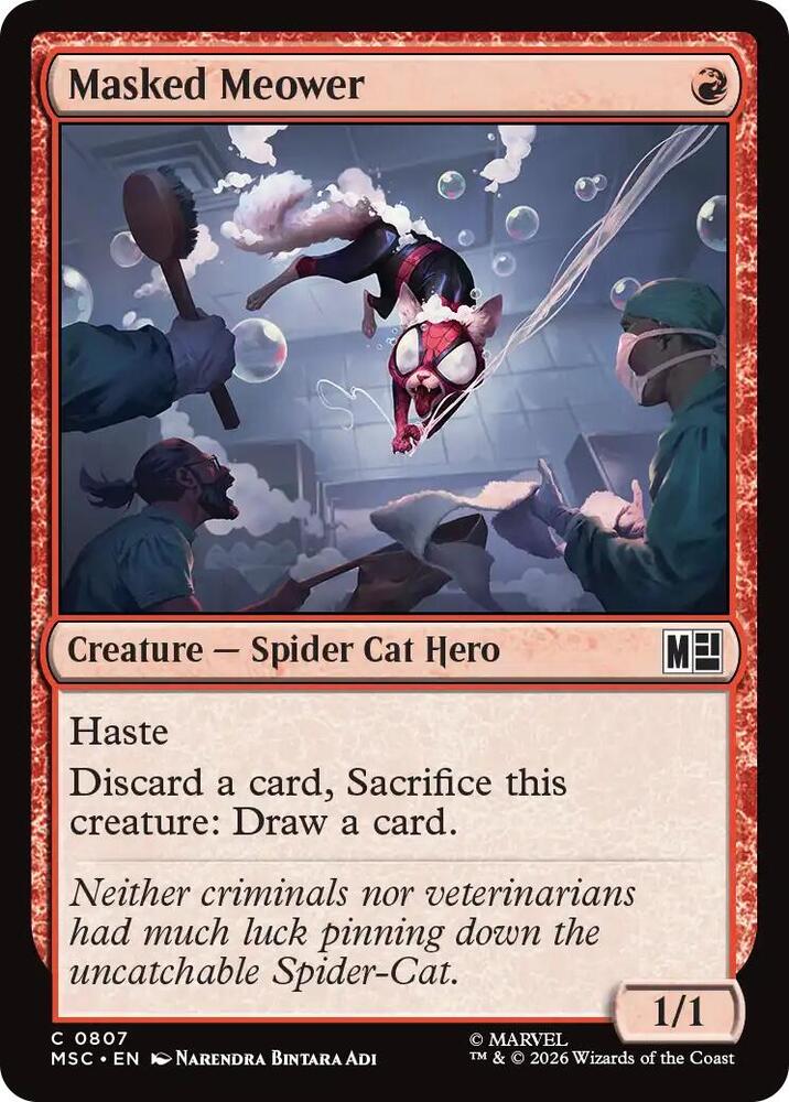 Masked Meower 807 (Commander: Marvel Super Heroes)  | Good Games Modbury