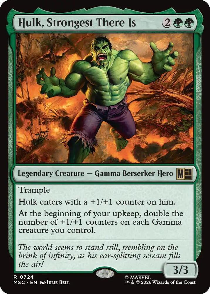 Hulk Strongest There Is 724 (Commander: Marvel Super Heroes)  | Good Games Modbury