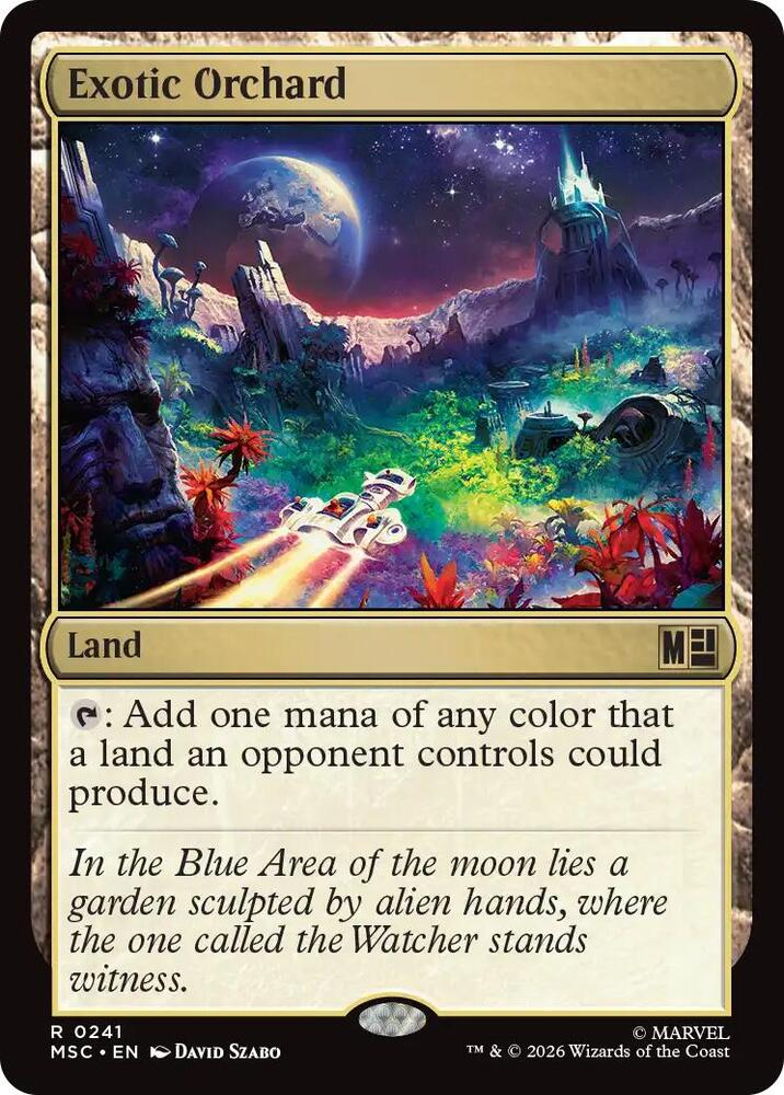 Exotic Orchard [DUPE] 241 (Commander: Marvel Super Heroes)  | Good Games Modbury