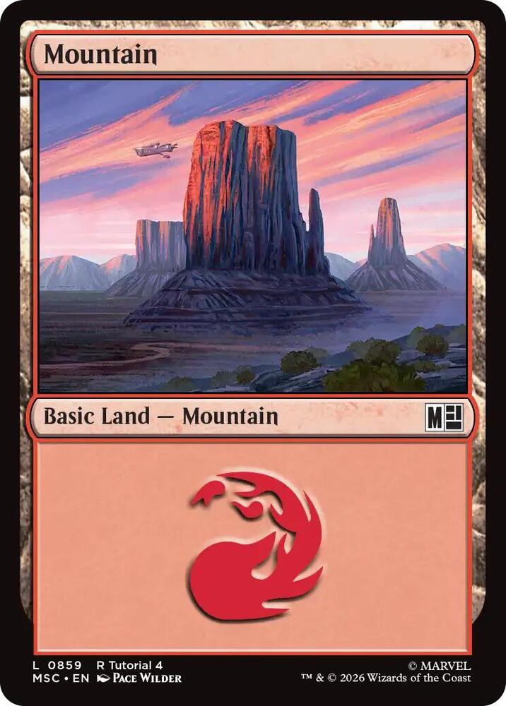 Mountain 859 (Commander: Marvel Super Heroes)  | Good Games Modbury