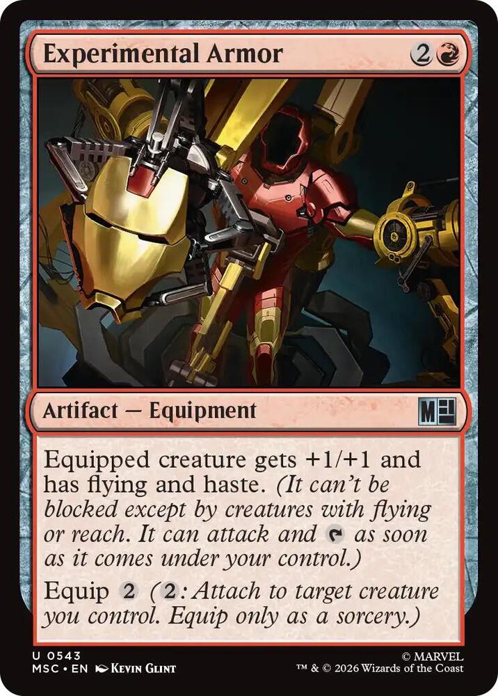 Experimental Armor 543 (Commander: Marvel Super Heroes)  | Good Games Modbury