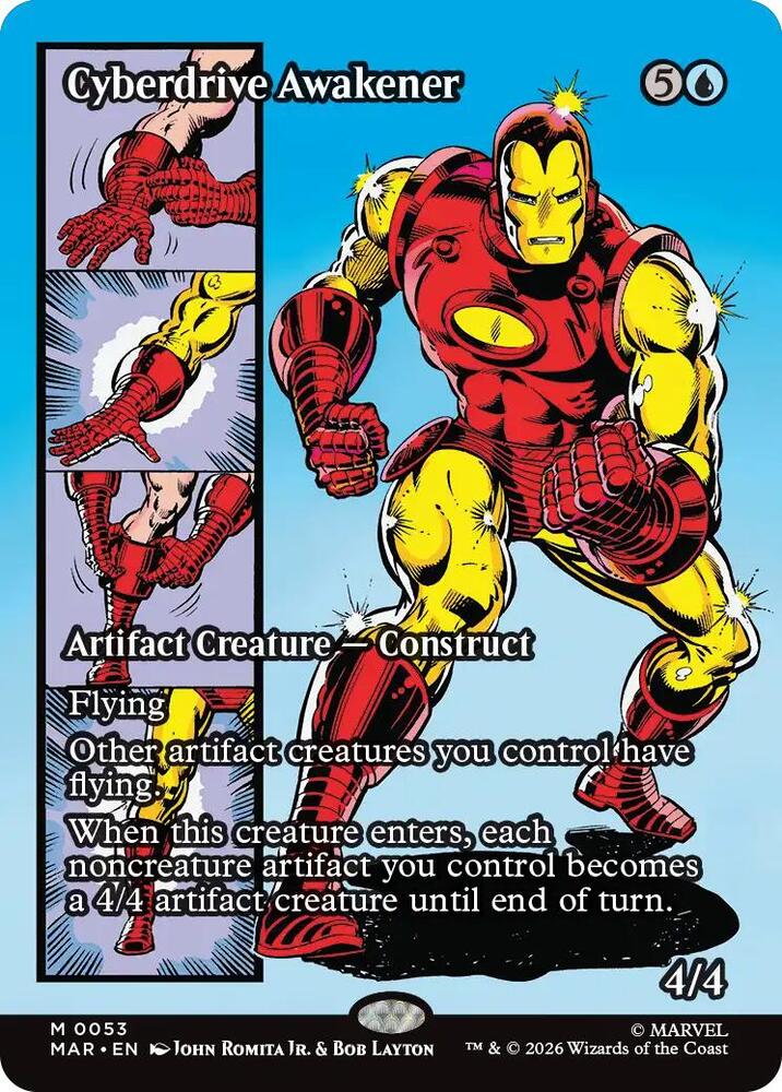 Cyberdrive Awakener 53 (Marvel Universe Eternal-Legal)  - Borderless Foil | Good Games Modbury