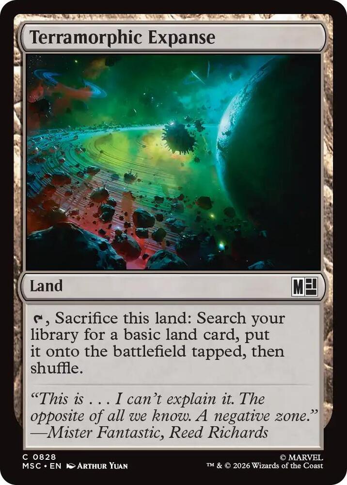 Terramorphic Expanse 828 (Commander: Marvel Super Heroes)  | Good Games Modbury