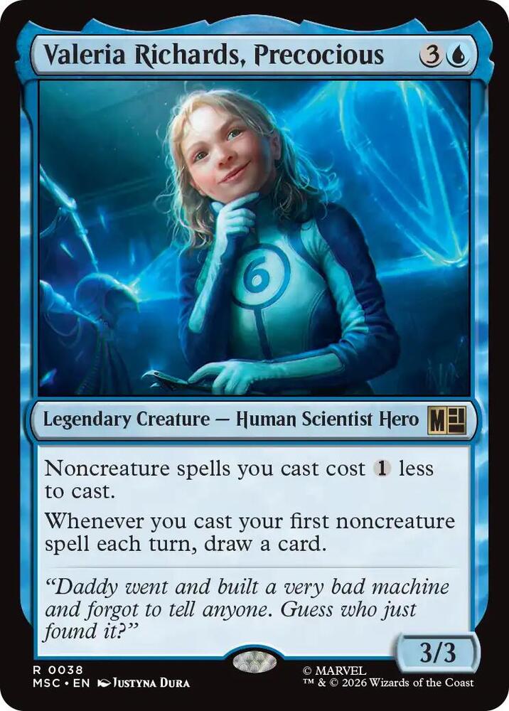 Valeria Richards, Precocious 38 (Commander: Marvel Super Heroes)  | Good Games Modbury