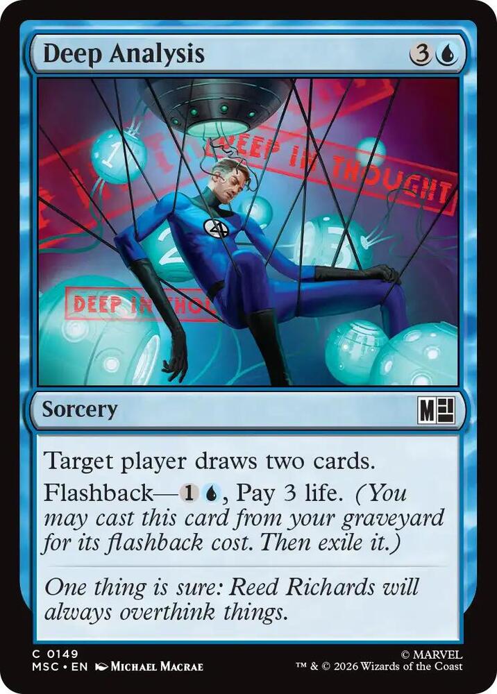 Deep Analysis 149 (Commander: Marvel Super Heroes)  - Surge Foil | Good Games Modbury