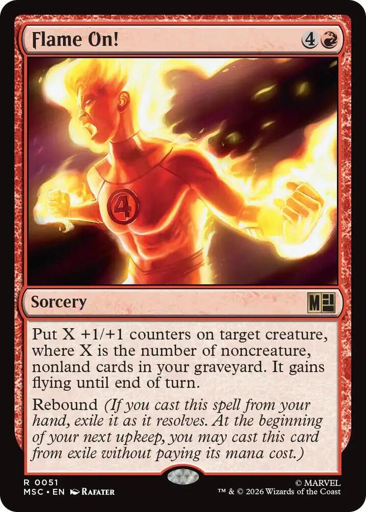 Flame On! [Dupe] 51 (Commander: Marvel Super Heroes)  | Good Games Modbury