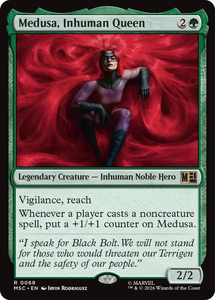 Medusa Inhuman Queen 68 (Commander: Marvel Super Heroes)  | Good Games Modbury