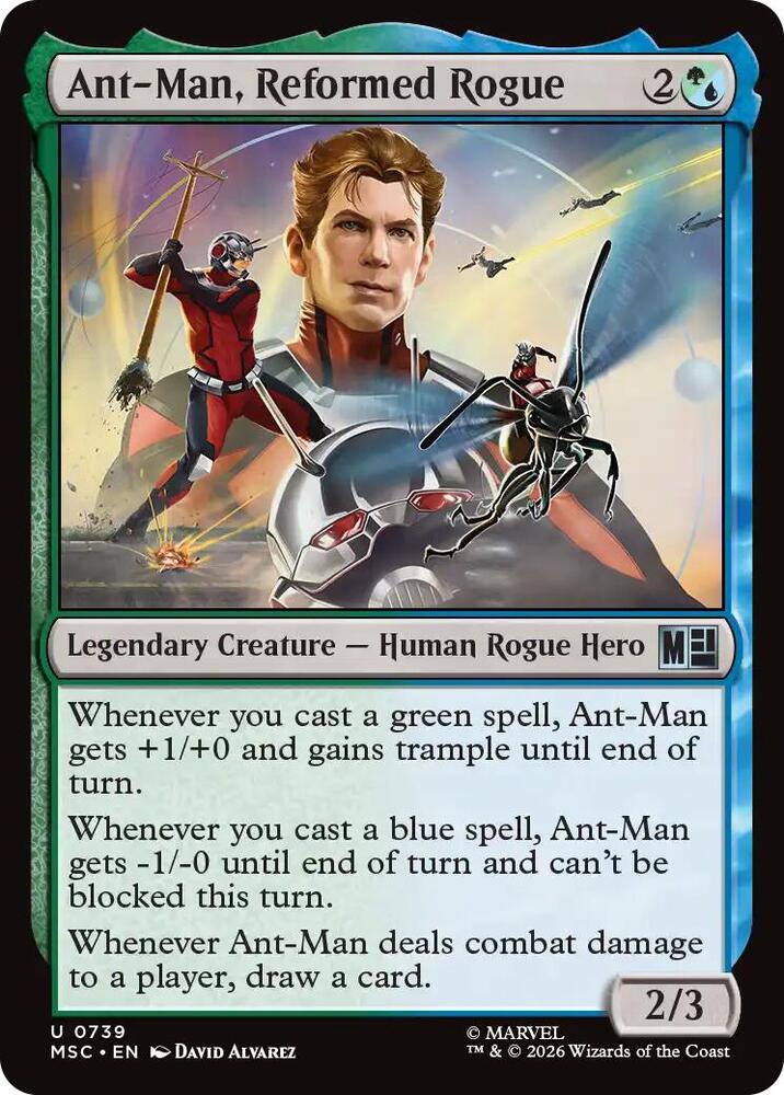Ant-Man, Reformed Rogue 739 (Commander: Marvel Super Heroes)  | Good Games Modbury
