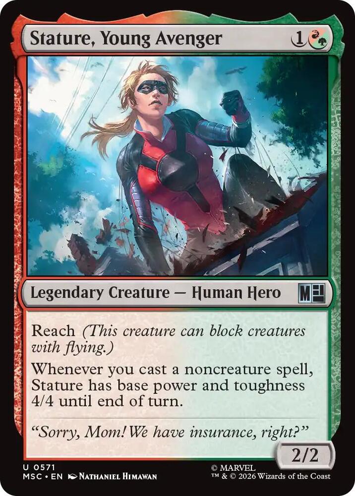 Stature, Young Avenger 571 (Commander: Marvel Super Heroes)  | Good Games Modbury