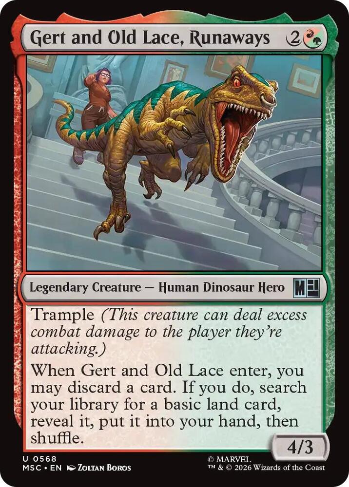 Gert and Old Lace, Runaways 568 (Commander: Marvel Super Heroes)  | Good Games Modbury