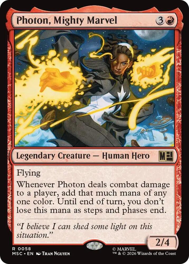 Photon, Mighty Marvel 58 (Commander: Marvel Super Heroes)  | Good Games Modbury