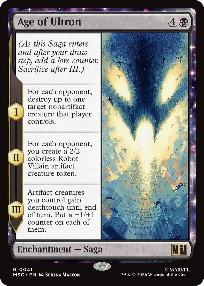 Age of Ultron 41 (Commander: Marvel Super Heroes)  - Surge Foil  | Good Games Modbury