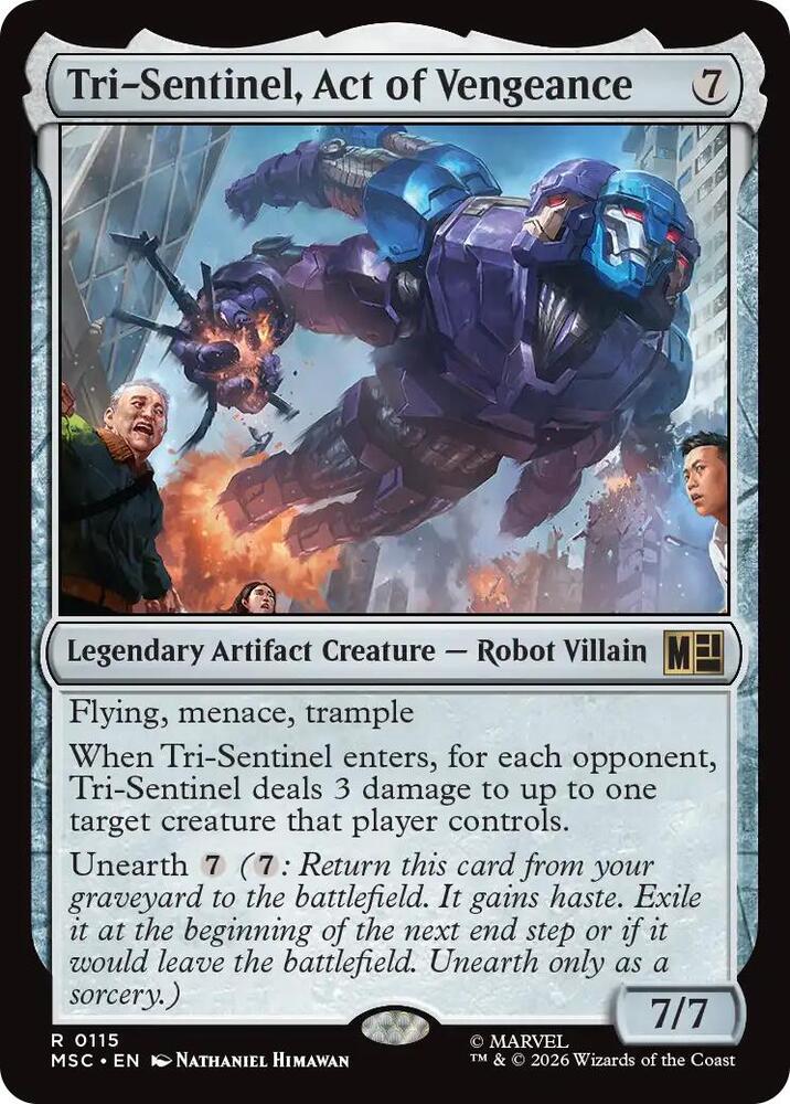 Tri-Sentinel, Act of Vengeance 115 (Commander: Marvel Super Heroes)  | Good Games Modbury