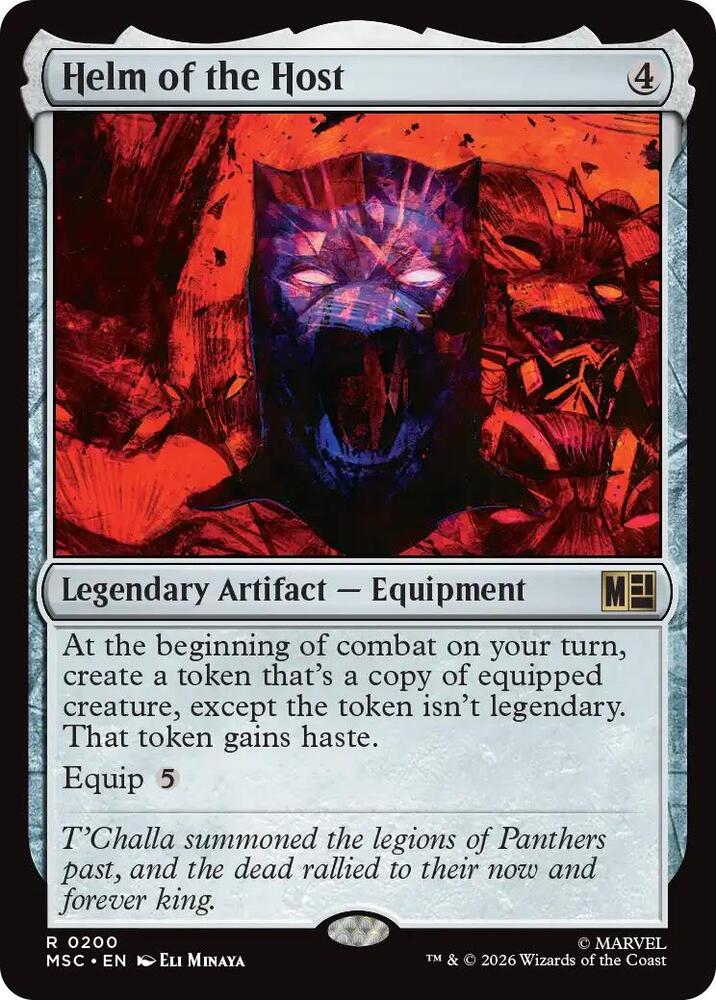 Helm of the Host 200 (Commander: Marvel Super Heroes)  - Surge Foil | Good Games Modbury
