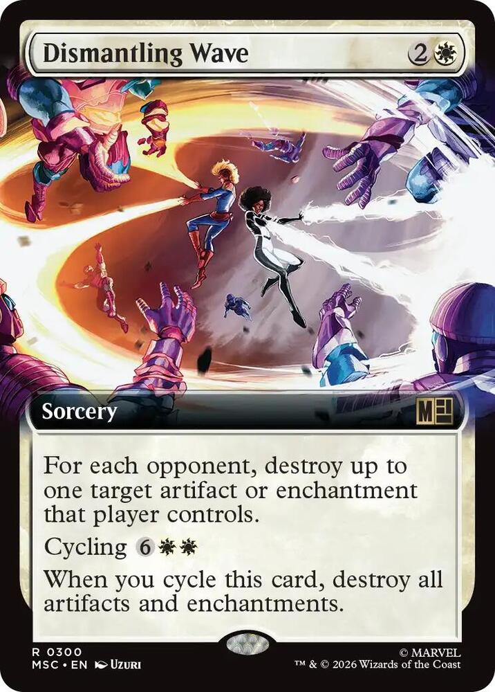 Dismantling Wave Extended Art 300 (Commander: Marvel Super Heroes)  - Extended Art | Good Games Modbury