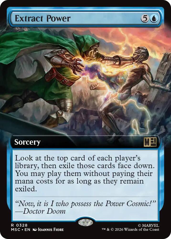 Extract Power Extended Art 328 (Commander: Marvel Super Heroes)  - Extended Art | Good Games Modbury