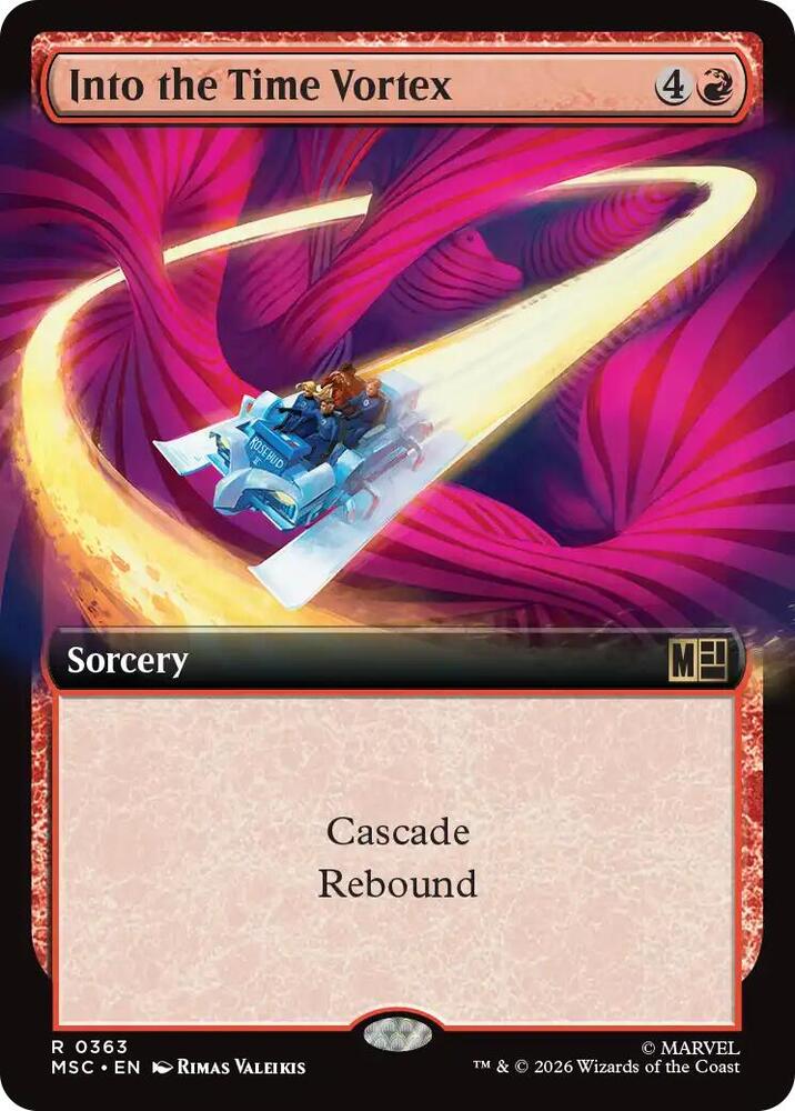 Into the Time Vortex Extended Art 363 (Commander: Marvel Super Heroes)  - Extended Art | Good Games Modbury
