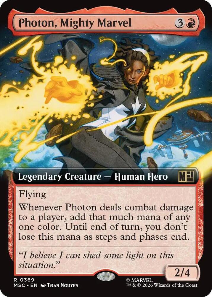 Photon Mighty Marvel Extended Art 369 (Commander: Marvel Super Heroes)  - Extended Art | Good Games Modbury