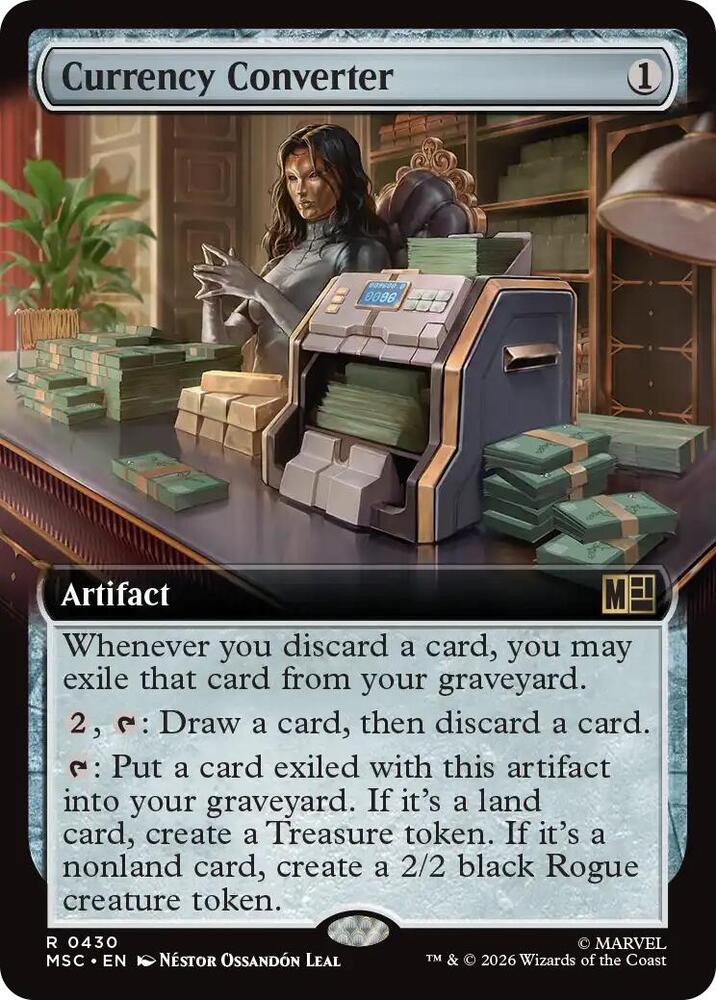 Currency Converter Extended Art 430 (Commander: Marvel Super Heroes)  - Extended Art | Good Games Modbury