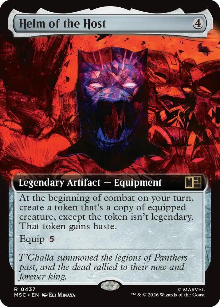 Helm of the Host Extended Art 437 (Commander: Marvel Super Heroes)  - Extended Art | Good Games Modbury