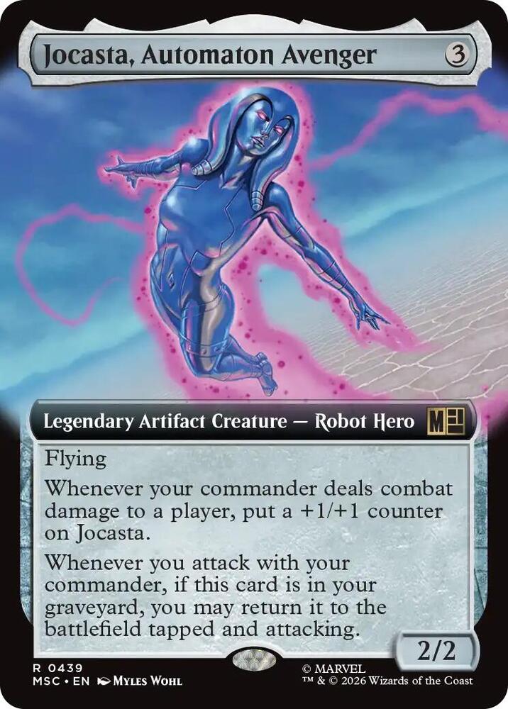 Jocasta Automaton Avenger Extended Art 439 (Commander: Marvel Super Heroes)  - Extended Art | Good Games Modbury