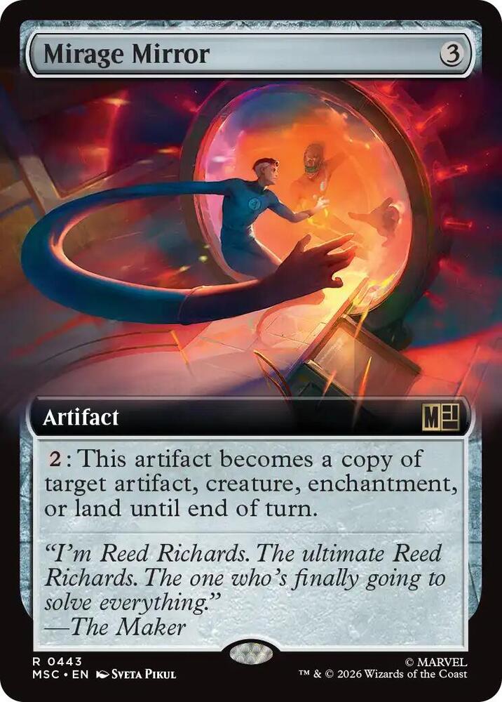 Mirage Mirror Extended Art 443 (Commander: Marvel Super Heroes)  | Good Games Modbury