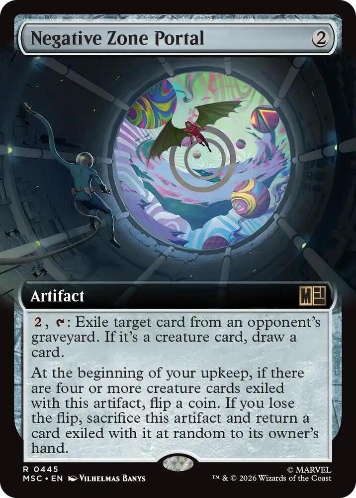 Negative Zone Portal Extended Art 445 (Commander: Marvel Super Heroes)  - Extended Art | Good Games Modbury