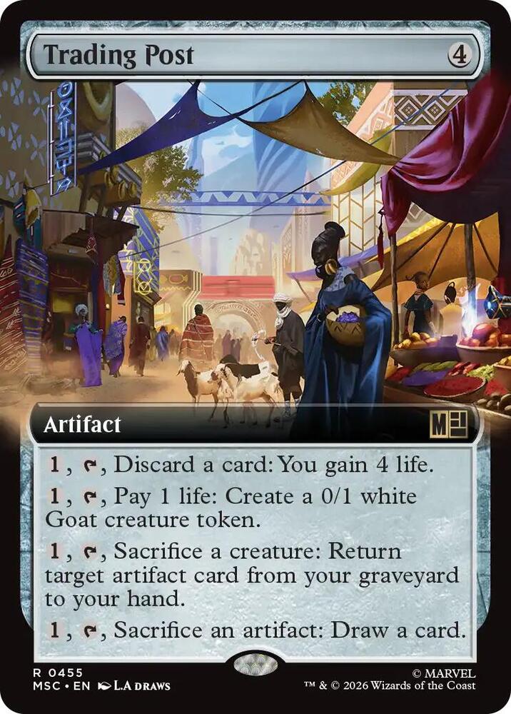 Trading Post Extended Art 455 (Commander: Marvel Super Heroes)  - Extended Art | Good Games Modbury