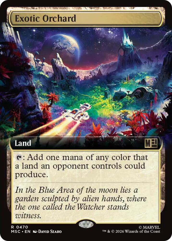 Exotic Orchard Extended Art 470 (Commander: Marvel Super Heroes)  - Extended Art | Good Games Modbury