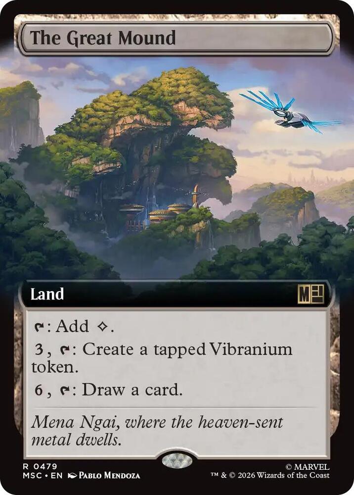 The Great Mound Extended Art 479 (Commander: Marvel Super Heroes)  - Extended Art | Good Games Modbury
